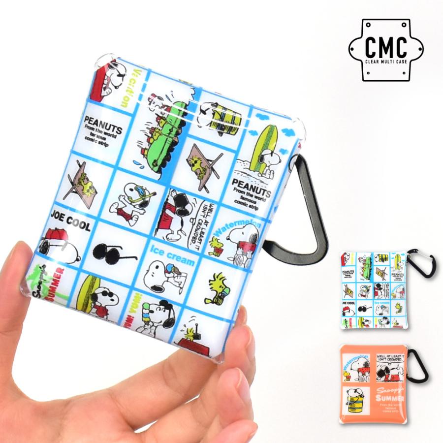 SNOOPY（スヌーピー） クリアマルチケース SSサイズ 小物入れ ポーチ