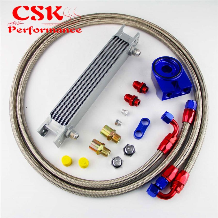 汎用オイルクーラーキット 7段 AN8 : 厚木オート部品販売社 - 通販