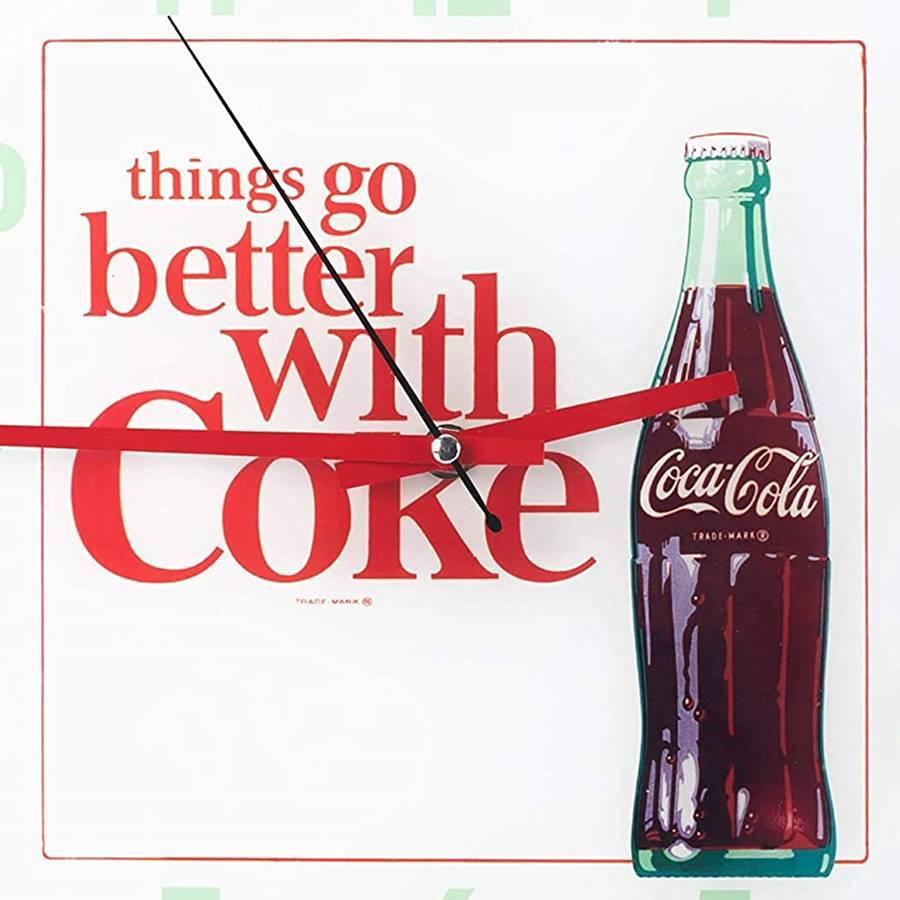 Coca Cola（コカコーラ） コカ・コーラ時計 コーラ掛時計 ウオール