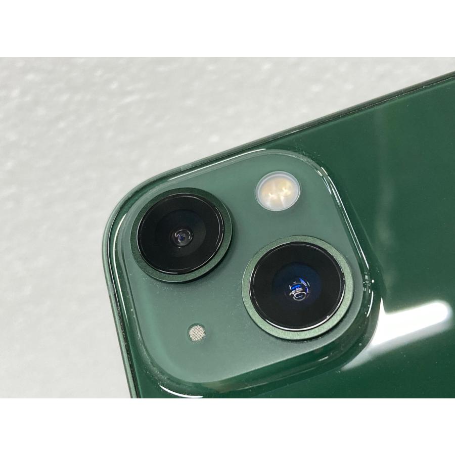Apple 中古 Apple iPhone13 128GB グリーン MNGG3J／A SIMフリー ※赤