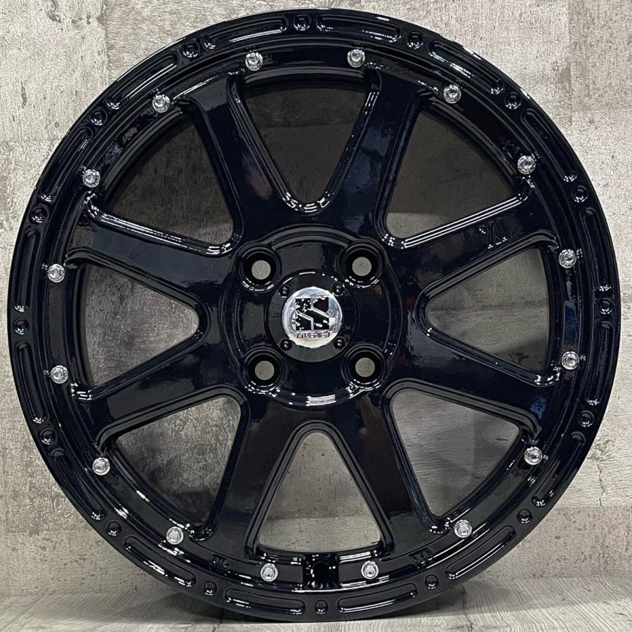 MLJ 数量限定 特注色 XTREME-J グロスブラック 15×4.5J+42 4H/100 新品