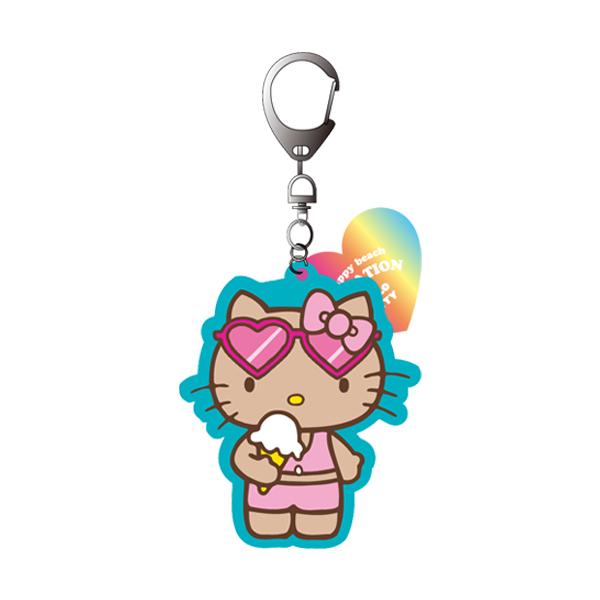 キティ キーホルダー キーリング コラボ 日焼け ハローキティ キティ