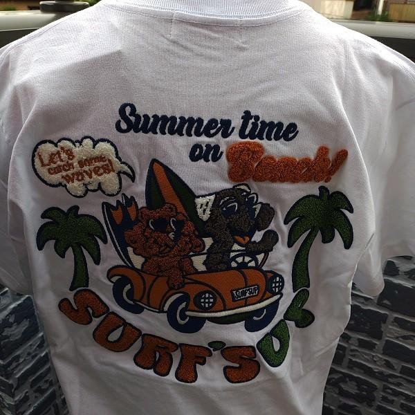 SURF'S UP 新柄割引 ハワイアンTシャツ サーフズアップ CAR DOG SS