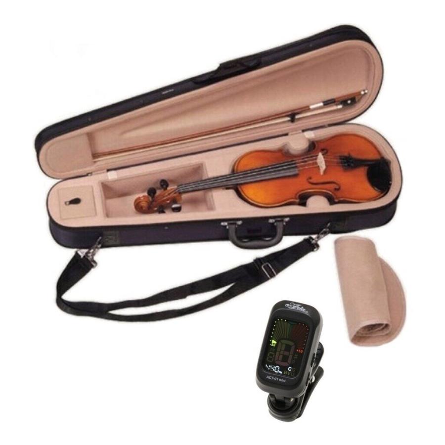 クリップチューナー付6点セット]SUZUKI VIOLIN No.230(サイズ:4/4、3/4