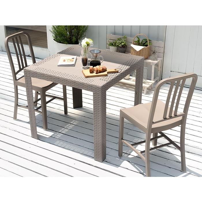 ガーデンチェア おしゃれ 1脚 ガーデンチェアー 椅子 イス 肘なし 屋外