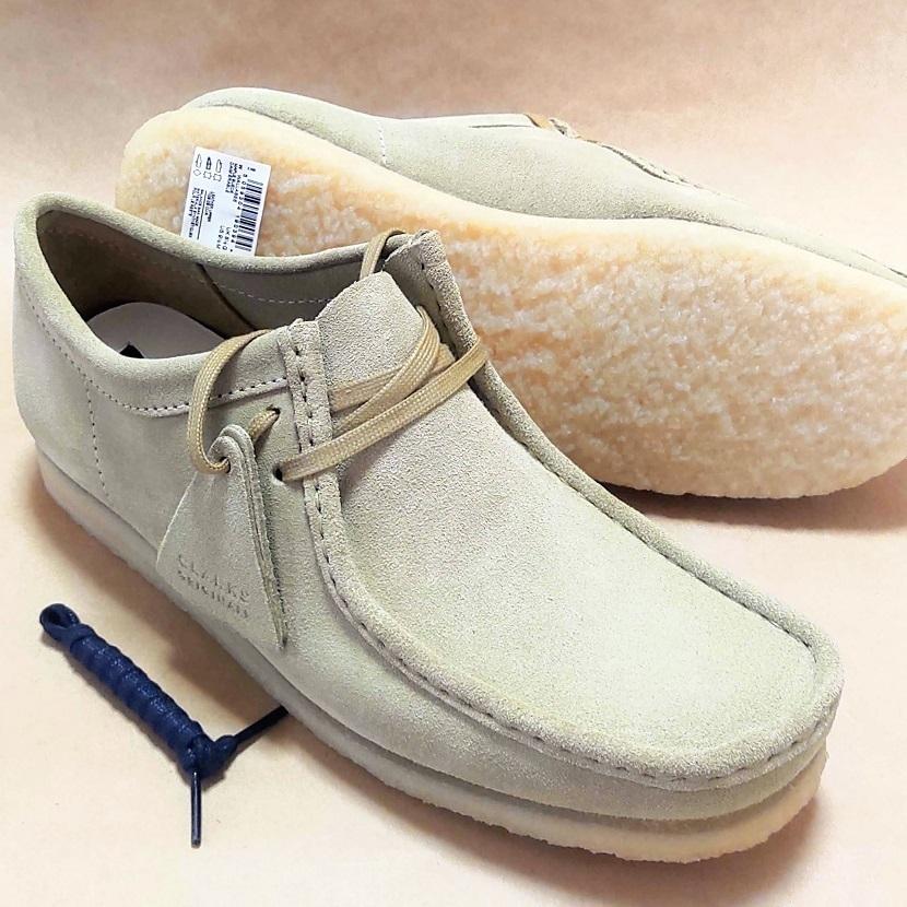 Clarks（クラークス） UK8.0 クラークスワラビーロー CLARKS WALLABEE