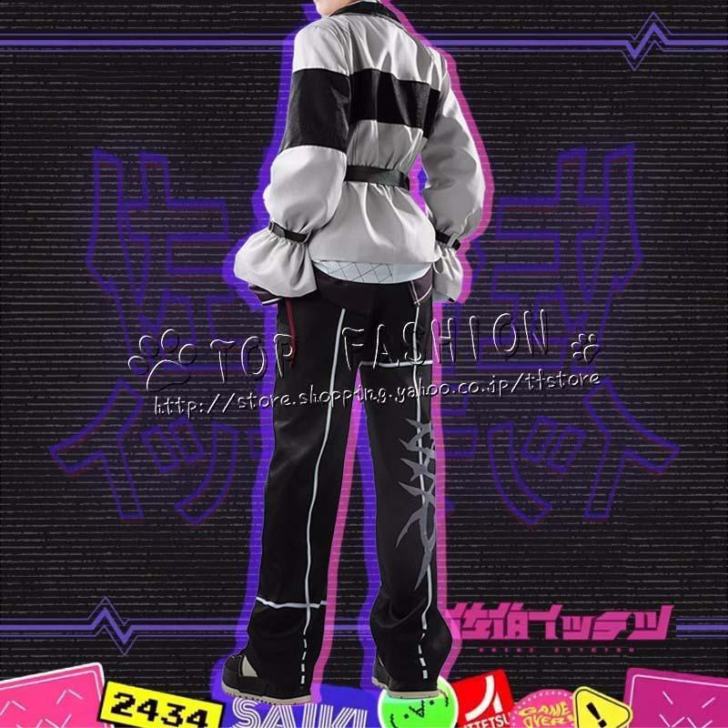 にじさんじ Vtuber 風 佐伯イッテツ コスプレ衣装 ウィッグ追加可能