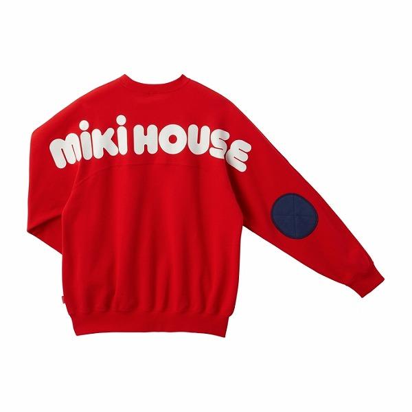 MIKI HOUSE（ミキハウス） バックロゴトレーナー 大人用 スウェット