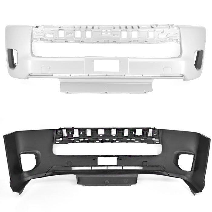 200系 ハイエース 4型 5型 標準 フロント バンパー 058 ホワイト 純正