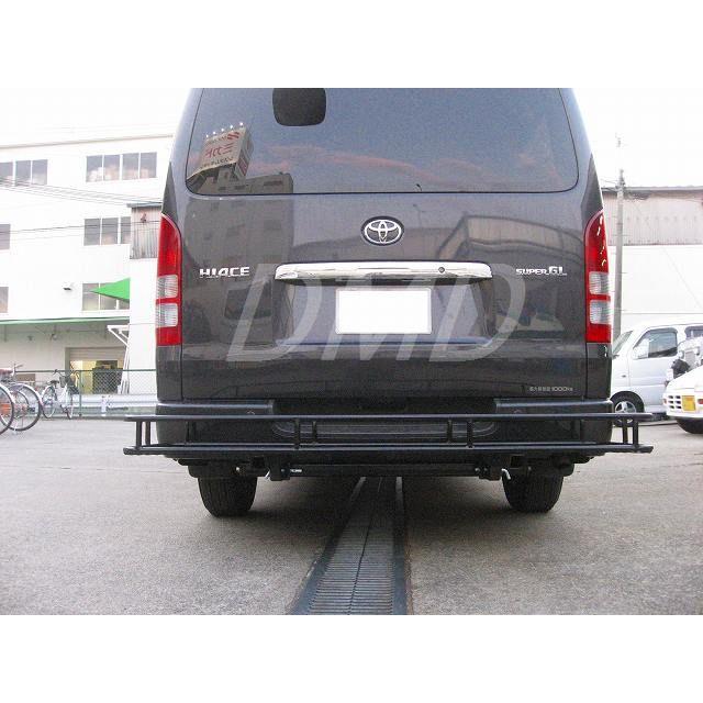 DMD ヒッチメンバー3本出し(ヒッチ＋キャリア) E級 ハイエース 200系