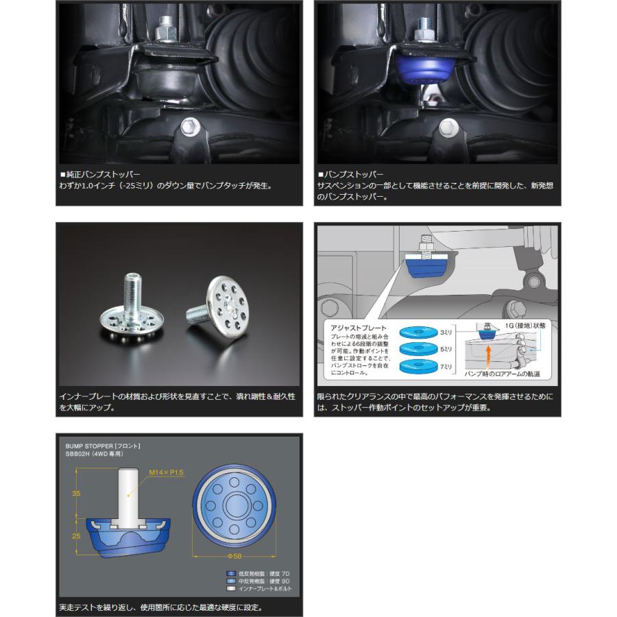 GENB（玄武） バンプストッパー ［フロント］ ハイエース TRH/KDH
