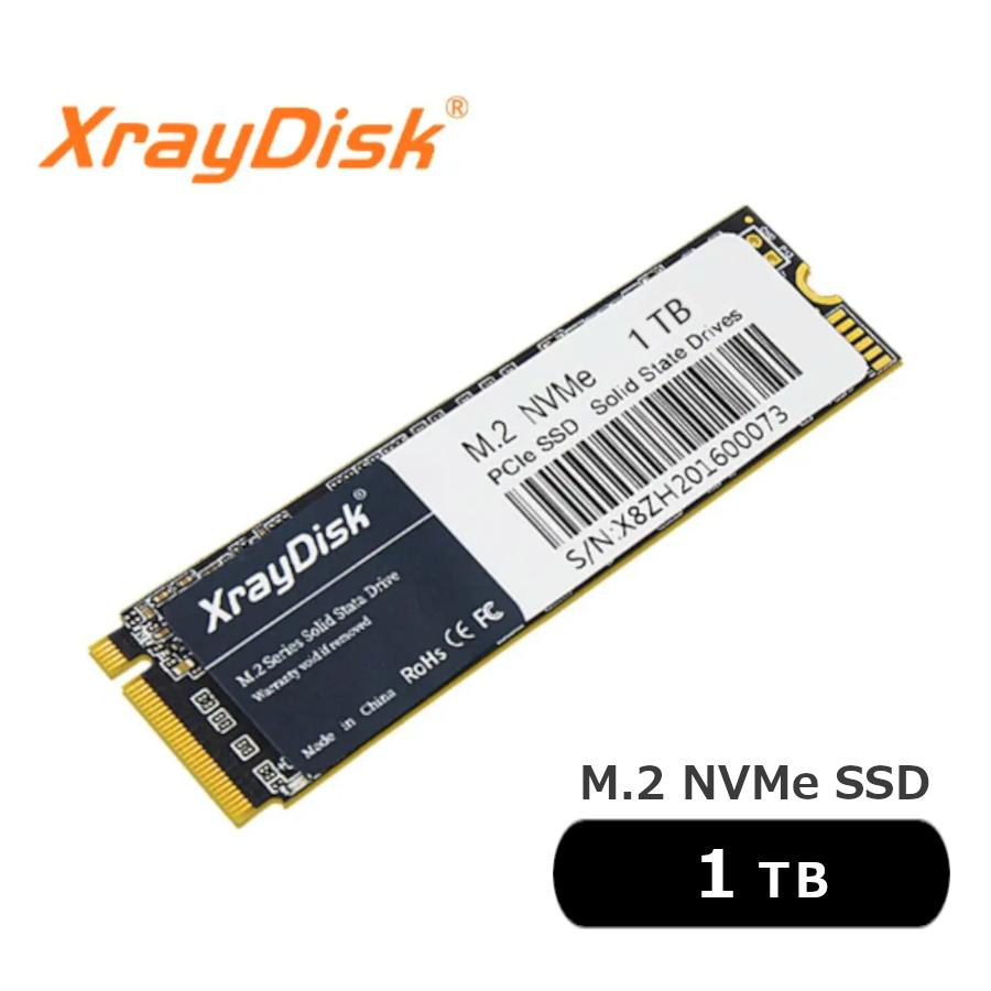 M.2 NVMe 1TB | 内蔵SSD 外付けSSD Xray Disk PCIe ノートブックPC用