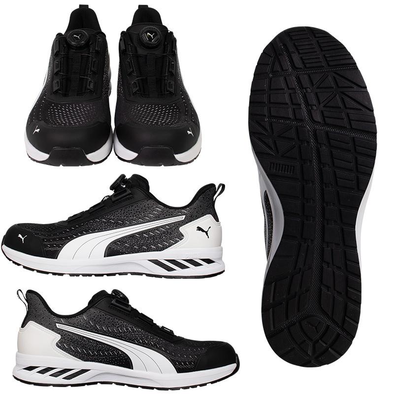 安全靴 グライド ディスク ローカット ブラック 26.5cm エアプレス