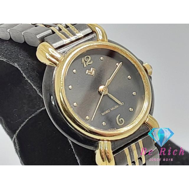 マリオ バレンチノ MARIO VALENTINO レディース 腕時計 MV-051 黒