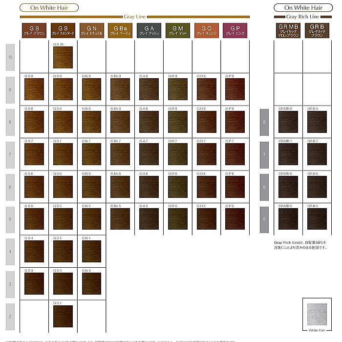 PROSTEP ホーユー プロステップ グレイカラー GB 8 80g グレイブラウン