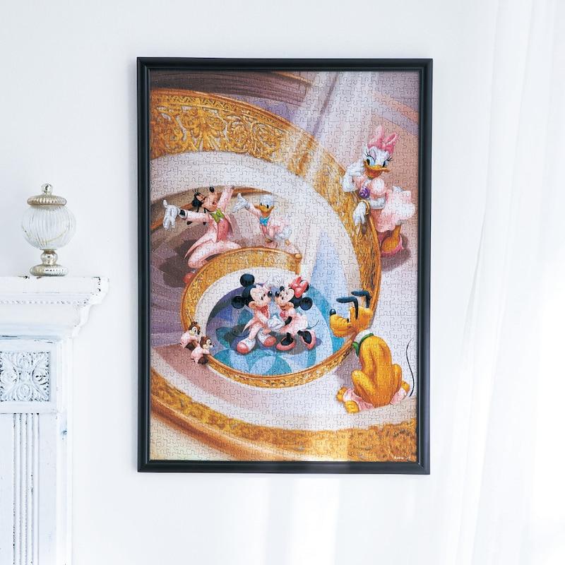 Disney（ディズニー） 木製フレーム フレーム インテリア 1000ピース
