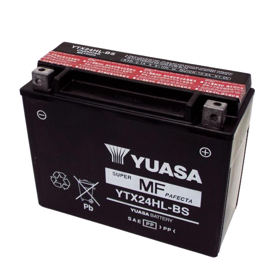 台湾ユアサ YUASA YTX24HL-BS バイクバッテリー 初期充電済【互換 Y50