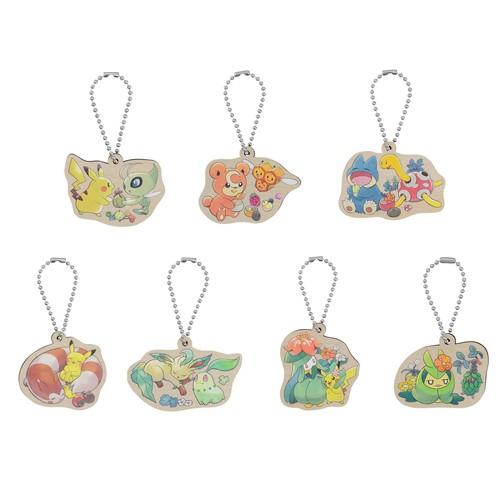 Pokemon（ポケモン） ポケモンセンターオリジナル 木製 キーホルダー