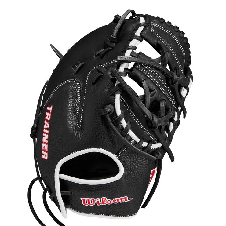 Wilson 硬式ファーストミット 黒 即戦力 Wilson 硬式ファーストミット