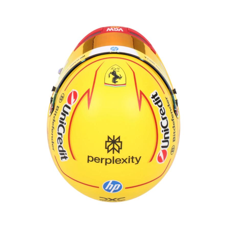 ベル ミニヘルメット 1/2 F1 フェラーリ ルイス・ハミルトン 2025