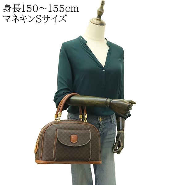 CELINE（セリーヌ） ハンドバッグ マカダム PVCキャンバス レディース