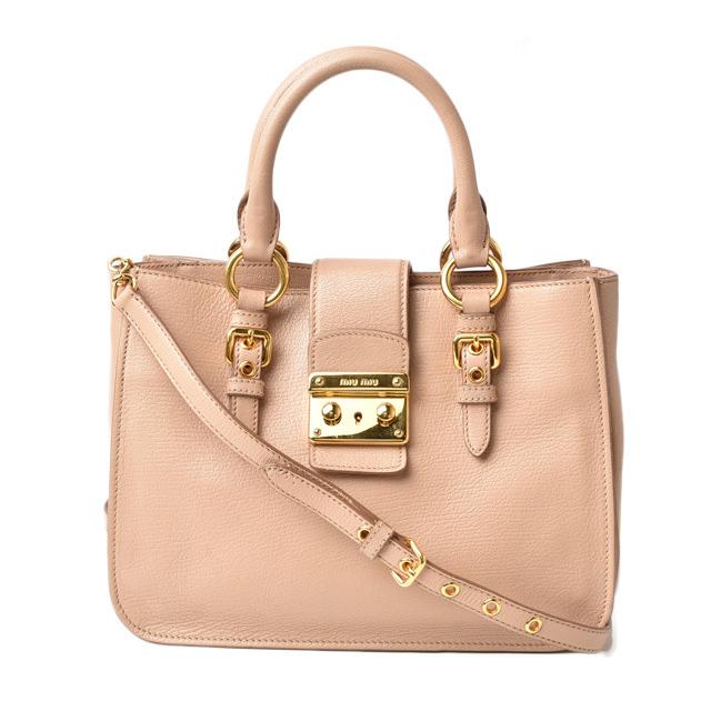 miu miu（ミュウミュウ） ショルダーバッグ/ハンドバッグ 2way miumiu