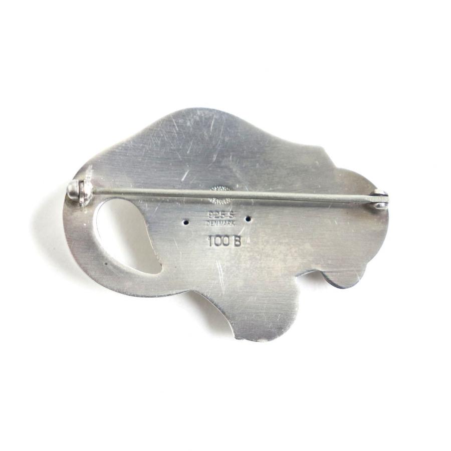 良品▽Georg Jensen ジョージジェンセン 100B SV925 鈴蘭/スズラン