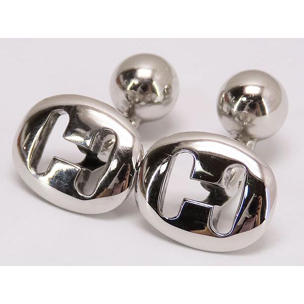 HERMES（エルメス） 美品 HERMES Hロゴ カフス カフスボタン