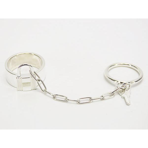 HERMES（エルメス） 新品仕上げ アルファケリー ダブル リング 指輪