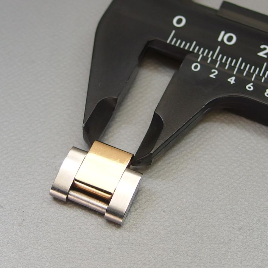 ロレックス コマ ROLEX 希少 純正パーツ YG/SS ブレス コンビ 約14mm