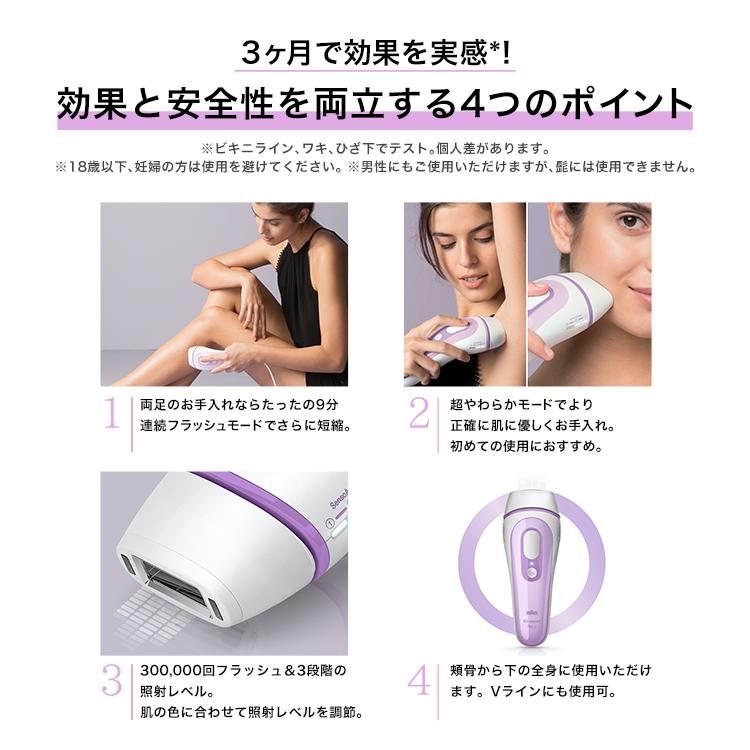 BRAUN（ブラウン） 脱毛器 光美容器 を手掛ける シルクエキスパート