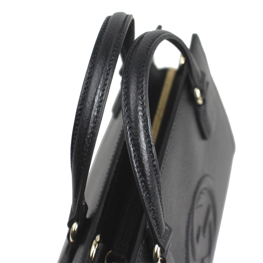 GUCCI（グッチ） 2WAY ハンド/ショルダーバッグ ソーホー GGエンボス