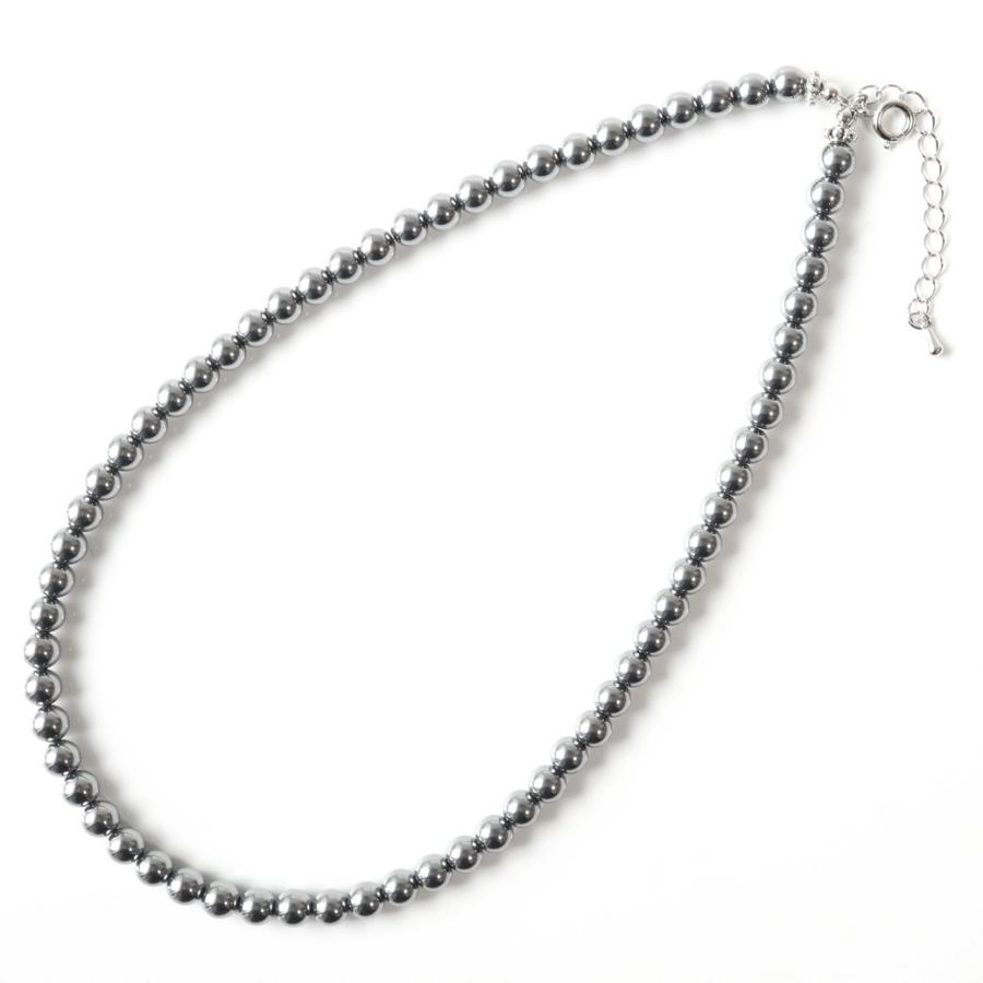 GOLD STONE テラヘルツ鉱石 本物 ネックレス メンズ レディース 6mm 高