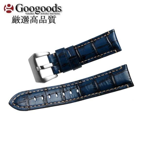 For PANERAI パネライ 汎用 幅24mm 時計バンド イタリア高級本革ベルト