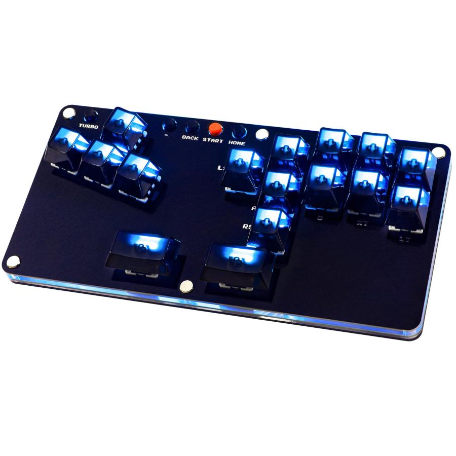 レバーレス アケコン アーケードコントローラー 16ボタン for PC