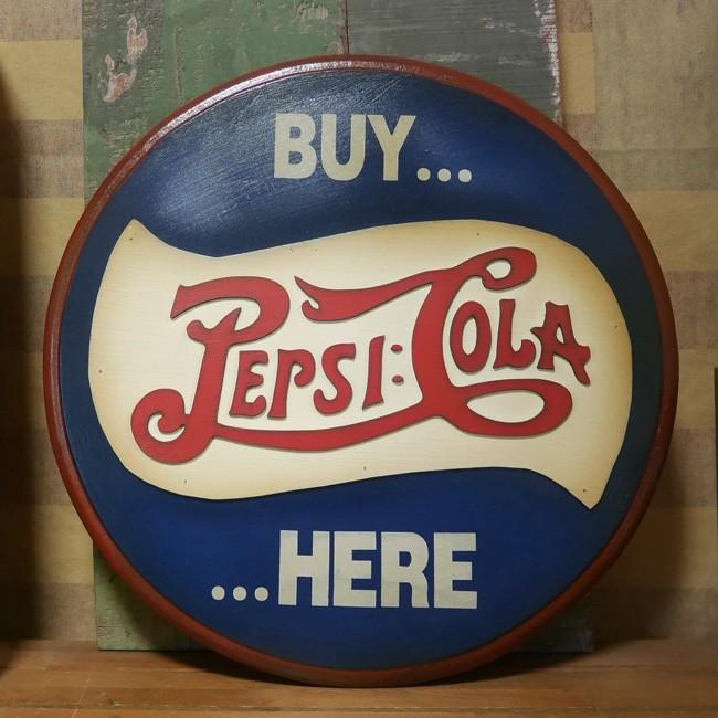 ペプシコーラPEPSI COLA】ヴィンテージ看板 ヴィンテージ ペプシコーラ