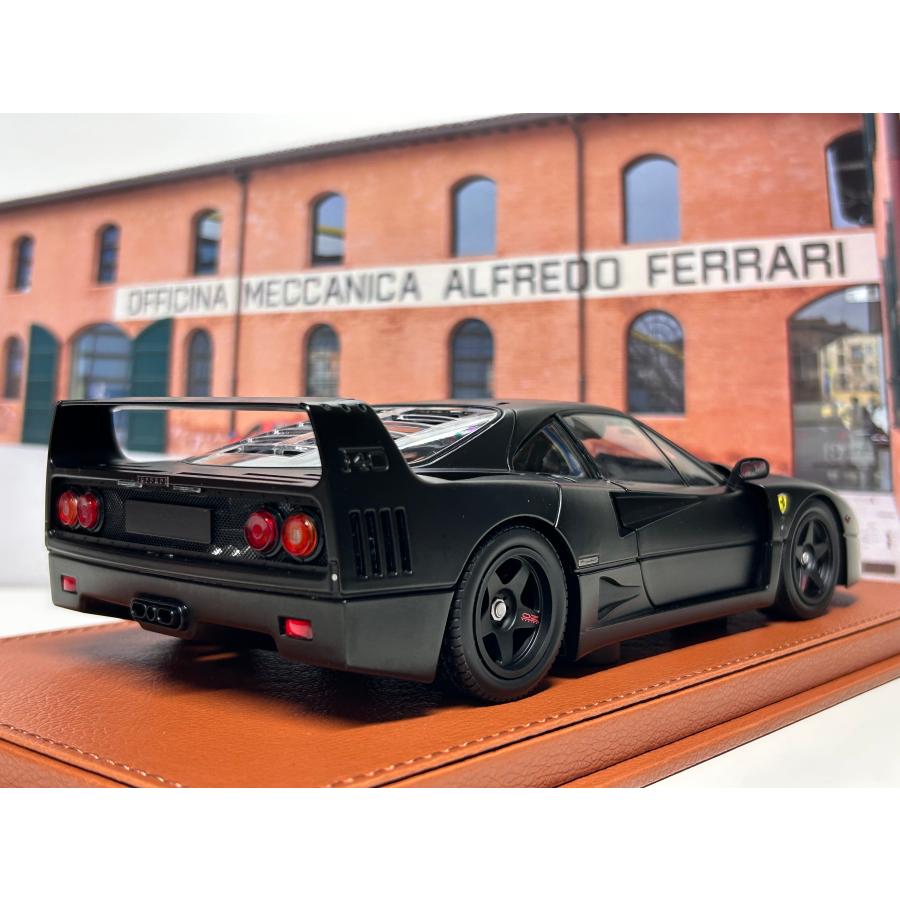 B.B.R 新発売！ BBR 京商 1/18 Ferrari F40 マットブラック フェラーリ