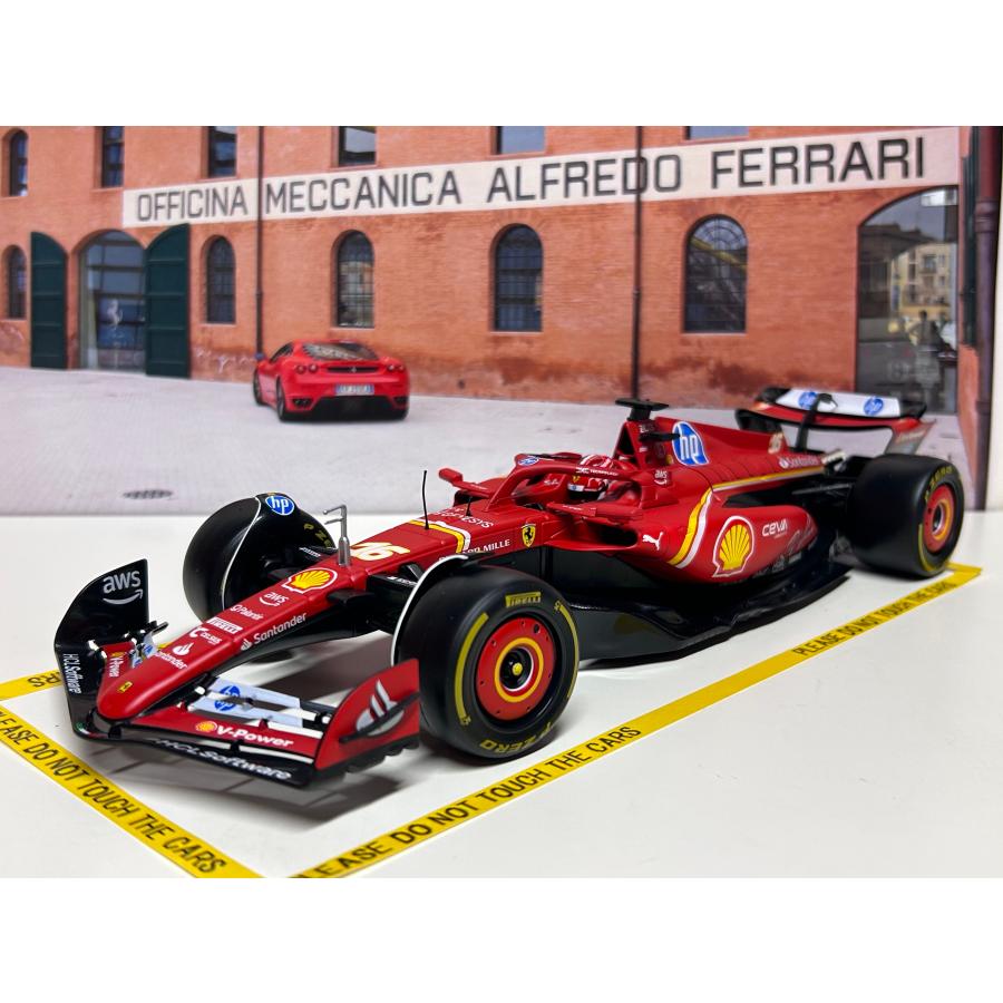 Bburago（ブラーゴ） Burago 1/18 Ferrari SF 24 #16 CHARLES LECLERC