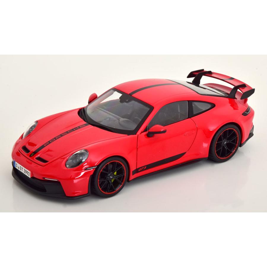 1/18 PORSCHE 911 992 GT3 レッド ポルシェ マイスト 1/18 Maisto