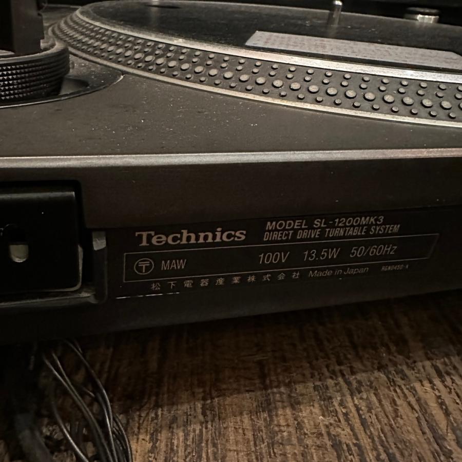 Technics（テクニクス） Technics SL-1200MK3 Direct Drive Turntable