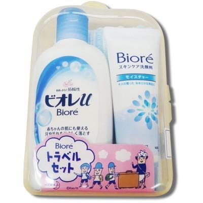 Biore ビオレ トラベルセット (弱酸性ボディシャンプー 洗顔フォーム