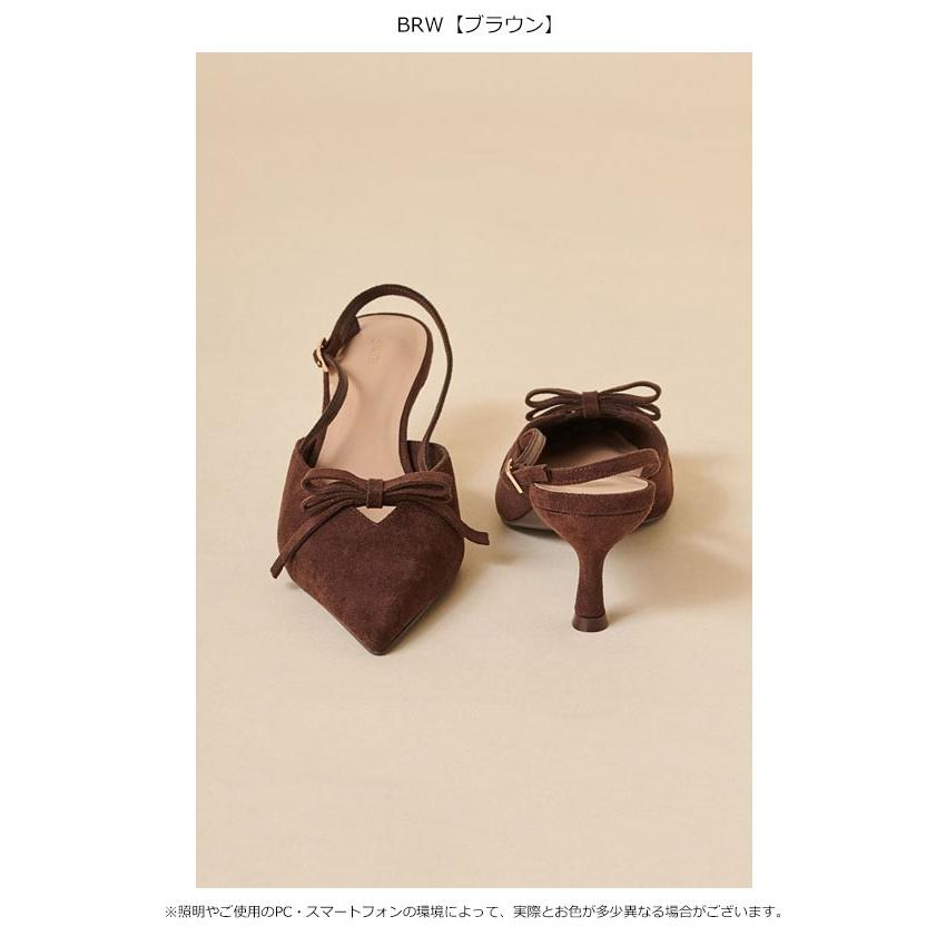SNIDEL（スナイデル） SALE50%OFF シューズ 25秋冬 リボンパンプス