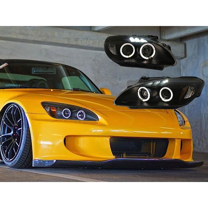 S2000 ヘッドライト AP1 後期 AP2 前期・後期 イカリングモデル LED