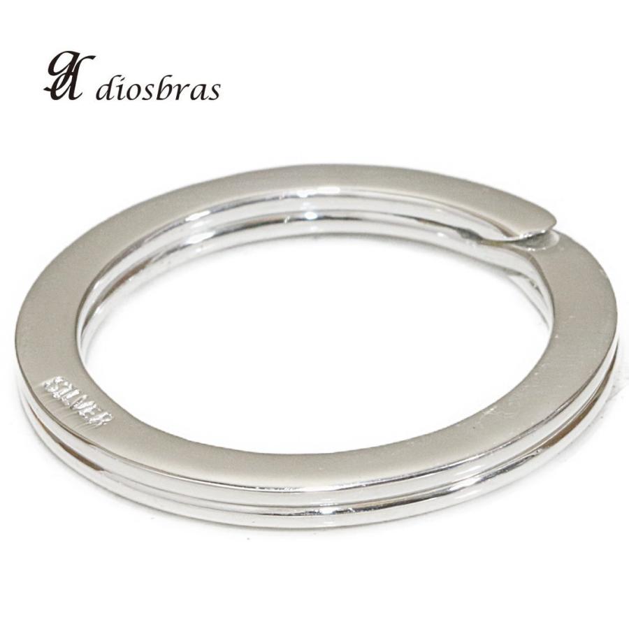 二重リング キーリング キーホルダー 接続 シルバー300 丸カン 丸型