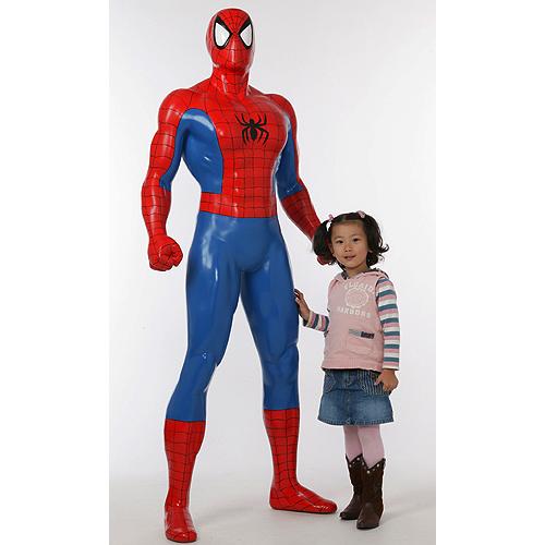 スパイダーマン（スタンディング）ビッグ 等身大フィギュア 生産終了品