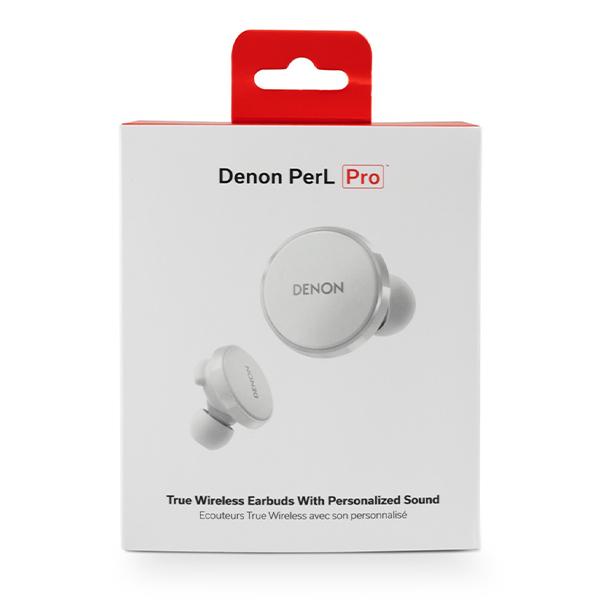 DENON PerL Pro True Wireless Earbuds ホワイト ワイヤレスイヤホン