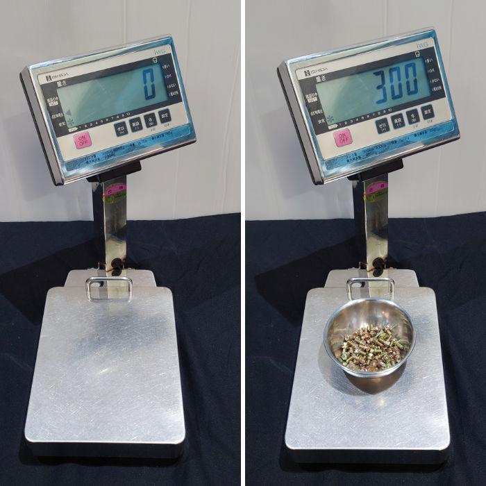 イシダ 【送料無料】作業現場の重量検品に！オールステンレス仕上げ