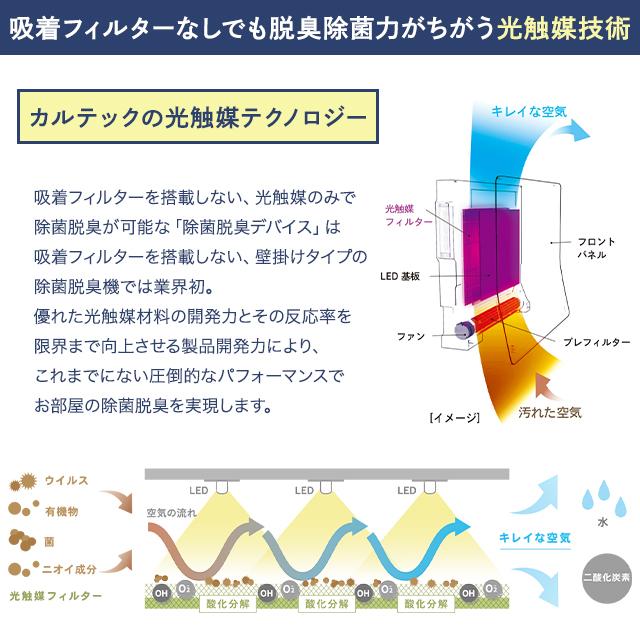 KALTECH カルテック TURNED K 空気清浄機 KL-W01 壁掛けタイプ 8畳〜16