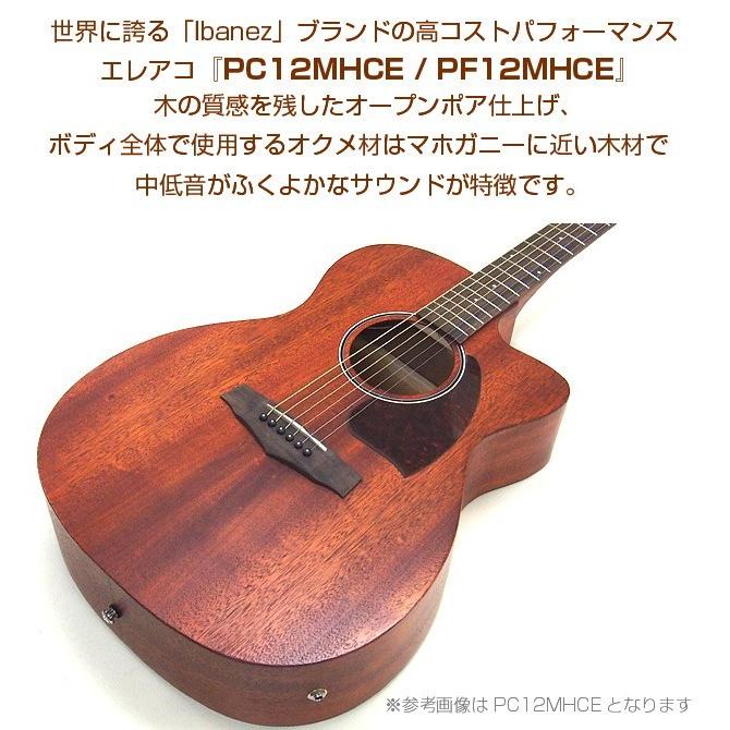 Ibanez（アイバニーズ） エレアコ 初心者セット PC12MHCE/PF12MHCE 13