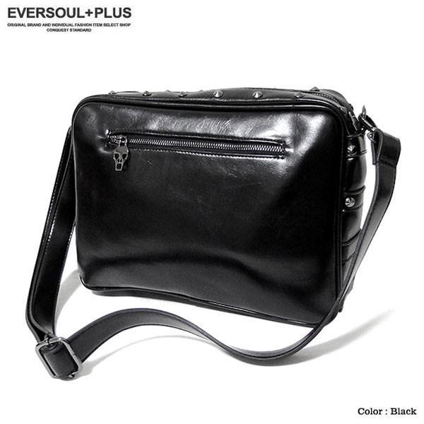 ショルダーバッグ レディース メンズ ユニセックス スカル フェイク